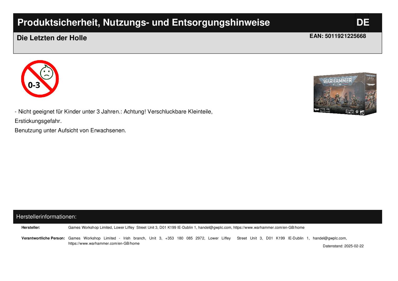 Die Letzten der Hölle