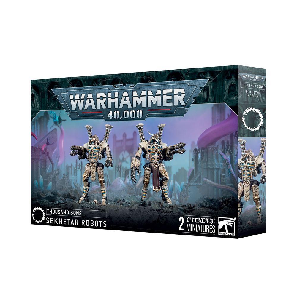 Thousand Sons: Sekhetar-Roboter