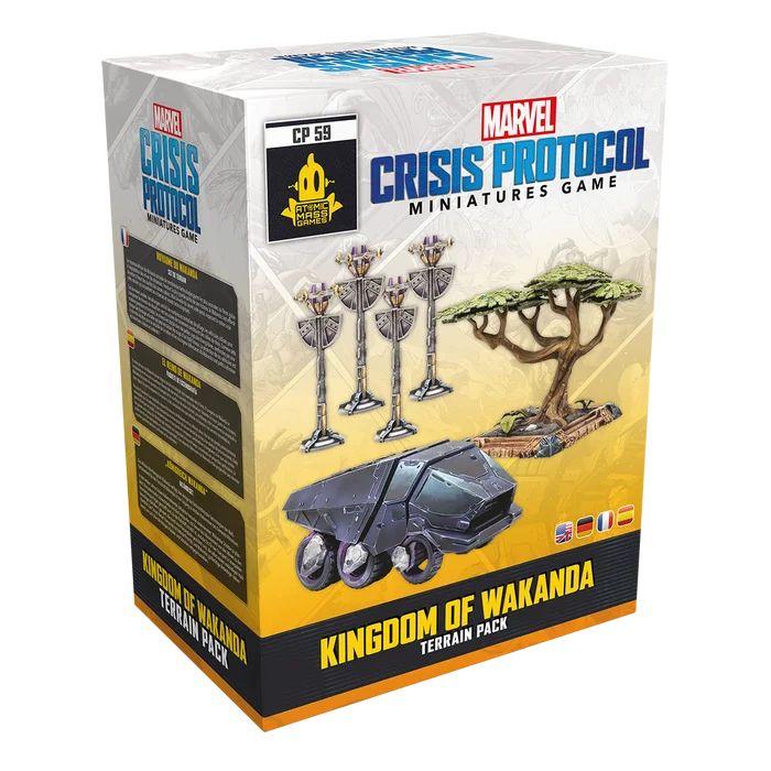 Marvel: Crisis Protocol - Kingdom of Wakanda Terrain Pack (Geländeset "Königreich Wakanda") Marvel: Crisis Protocol - Kingdom of Wakanda Terrain Pack (Geländeset "Königreich Wakanda")
