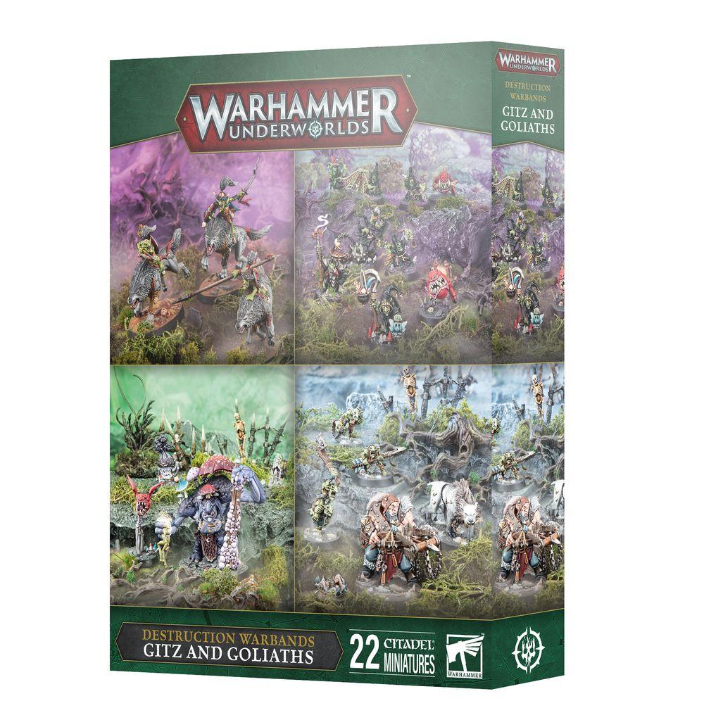 Warhammer Underworlds: Kriegerscharen der Zerstörung: Gits und Große Warhammer Underworlds: Kriegerscharen der Zerstörung: Gits und Große