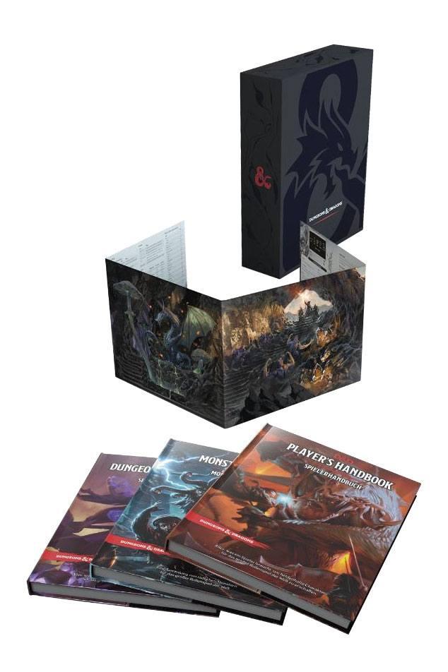 Dungeons & Dragons RPG Core Rulebooks Gift Set deutsch