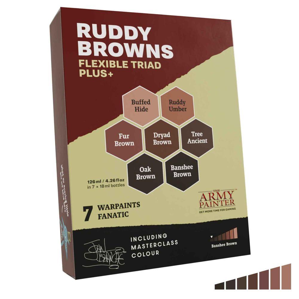 Army Painter  Ruddy Browns Flexible Triad Plus