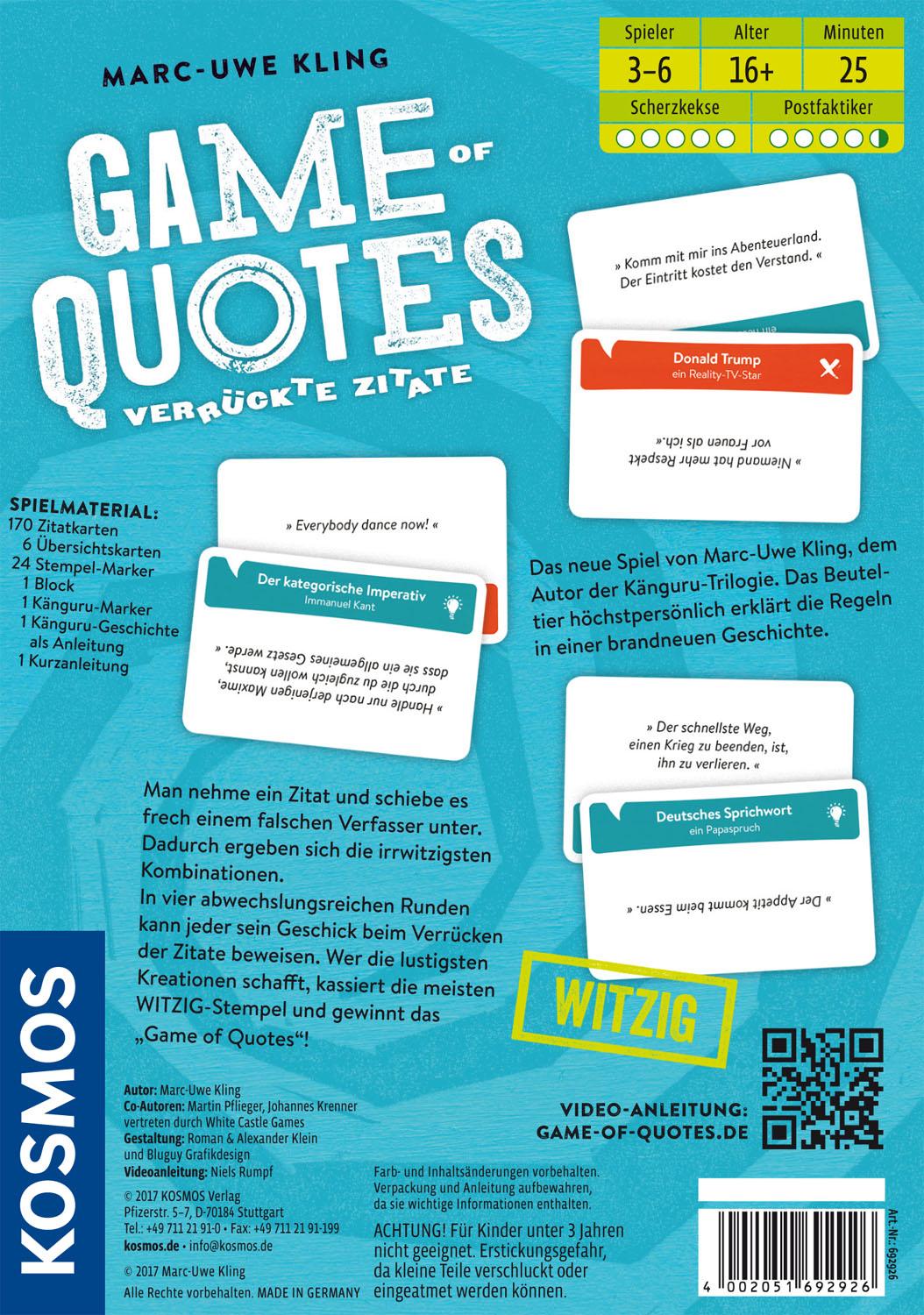 Game of Quotes