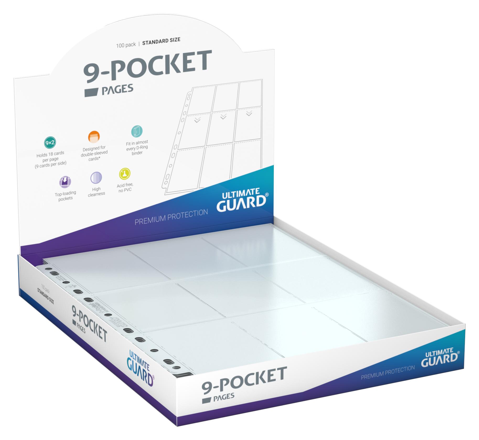 Ultimate Guard 9-Pocket Pages Display(100)