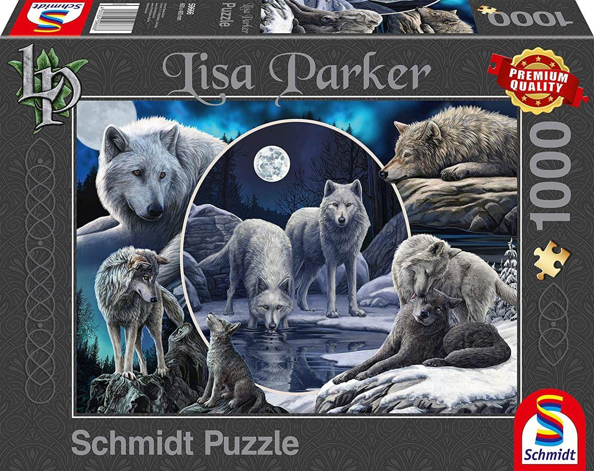 Puzzle: Prächtige Wölfe (1000 Teile)