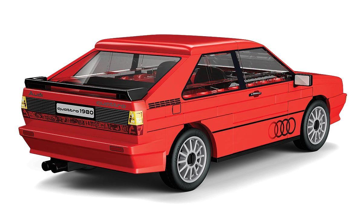 Audi quattro 1980 red