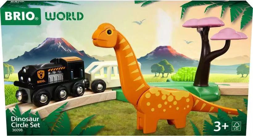 BRIO World Dinosaurier Bahn Set