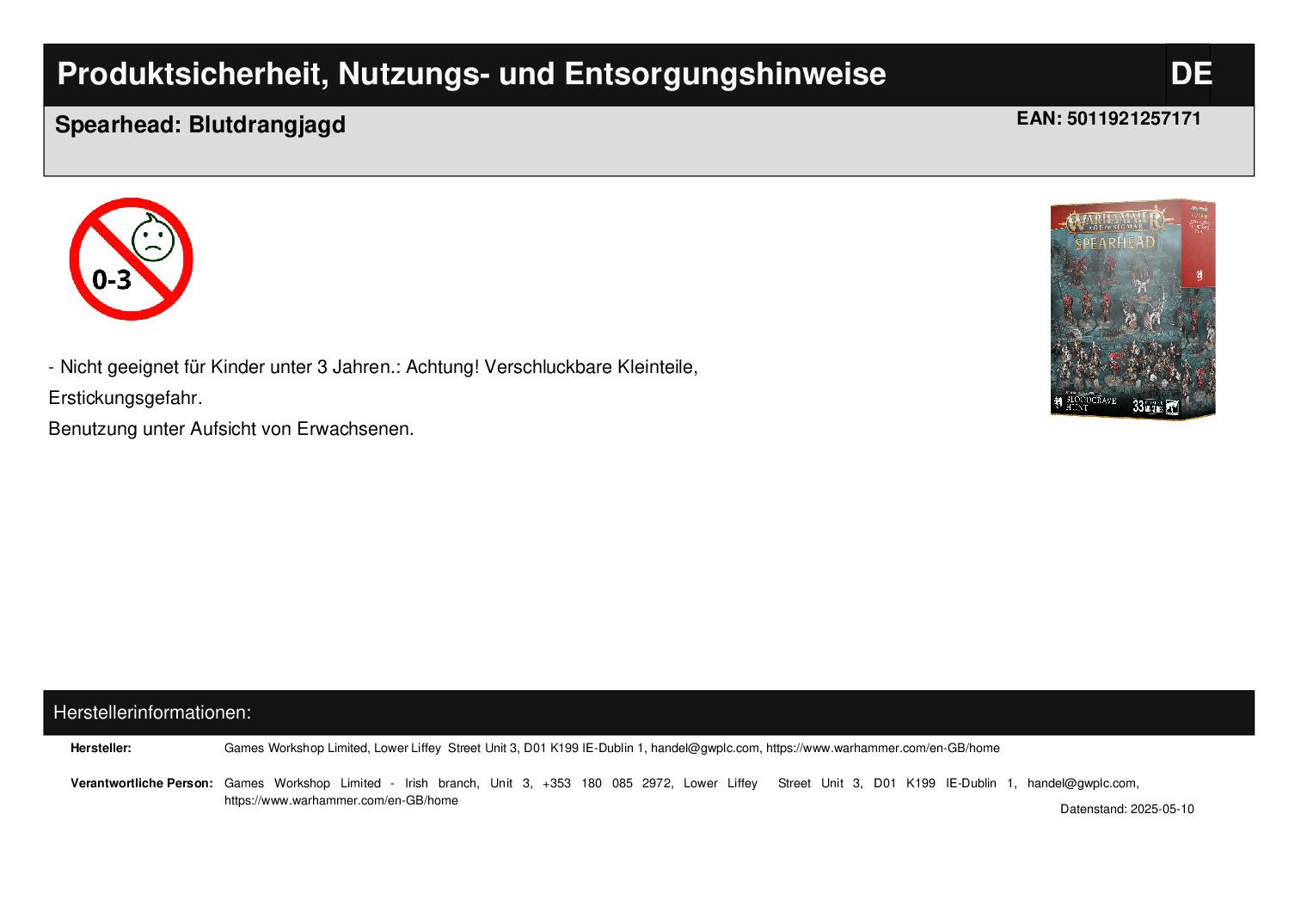 Spearhead: Blutdrangjagd Spearhead: Blutdrangjagd