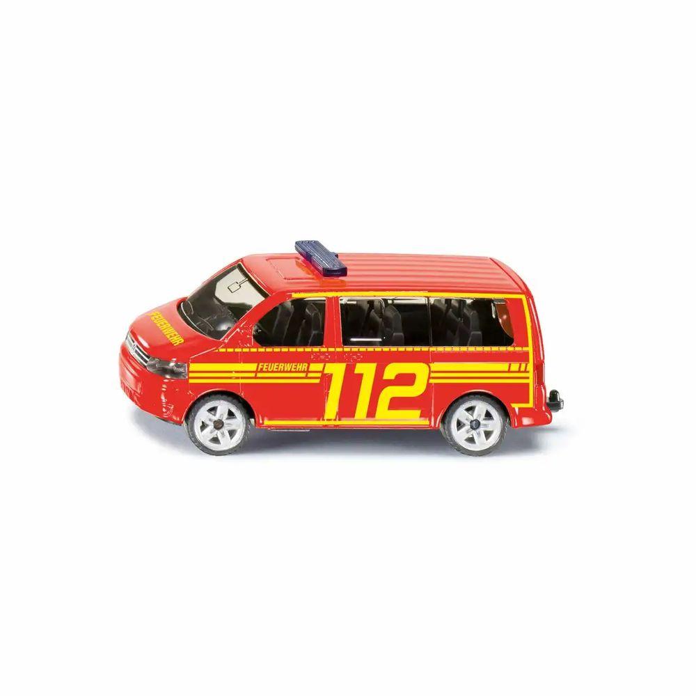 siku VW T5 Feuerwehr Einsatzleitung mit Anhängerkupplung