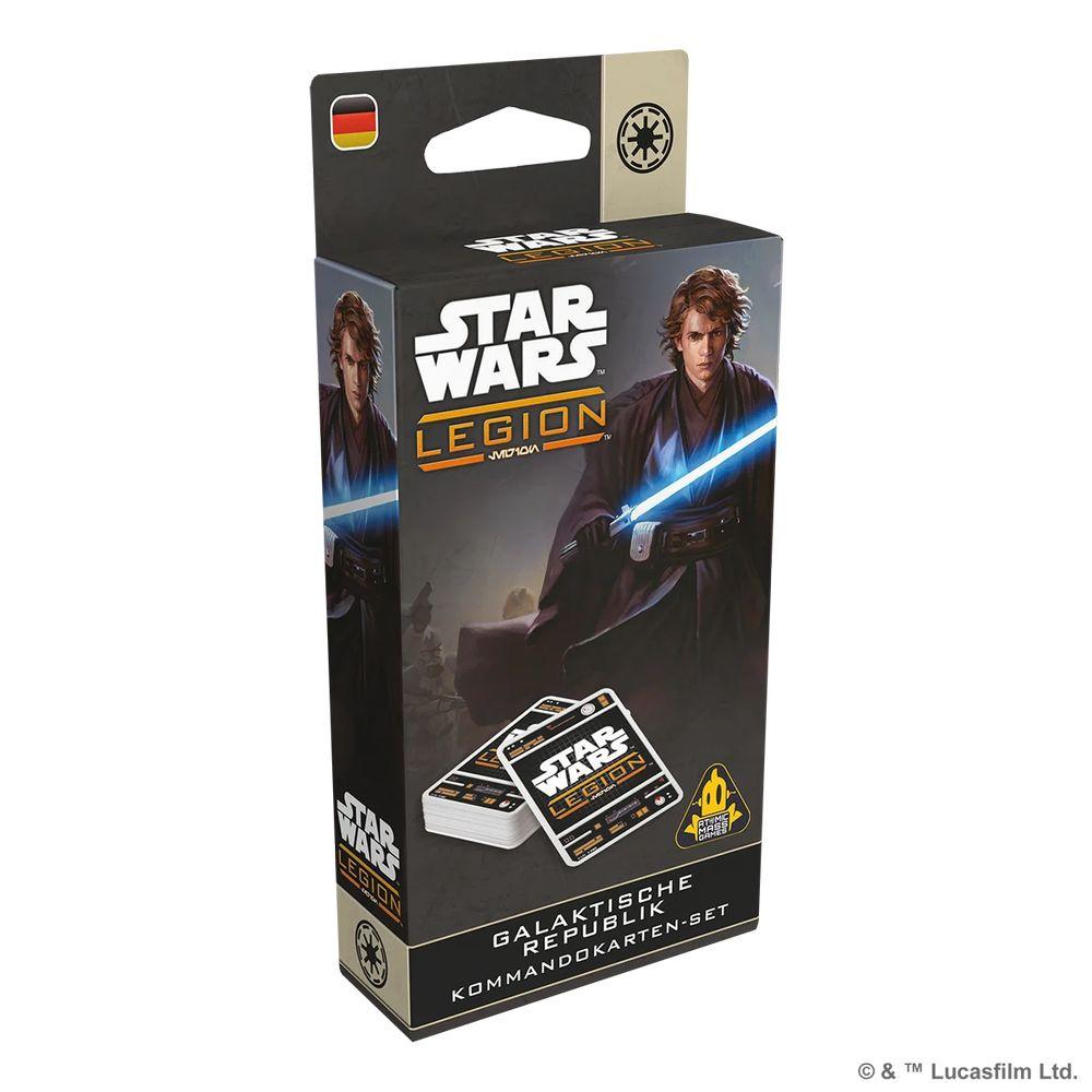 Star Wars: Legion - Galaktische Republik Kommandokarten-Set