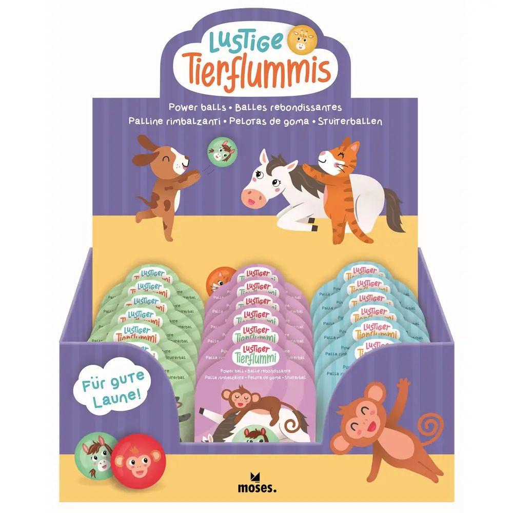 Lustige Tierflummis