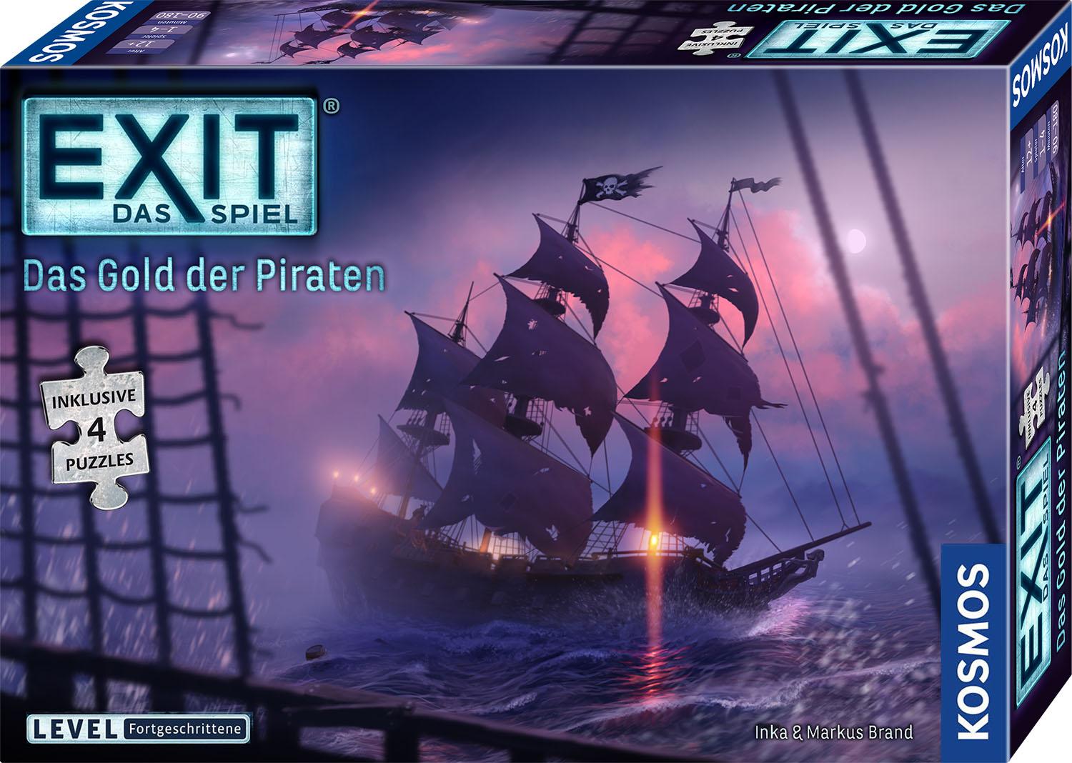 EXIT- Spiel+Puzzle-Gold der Piraten