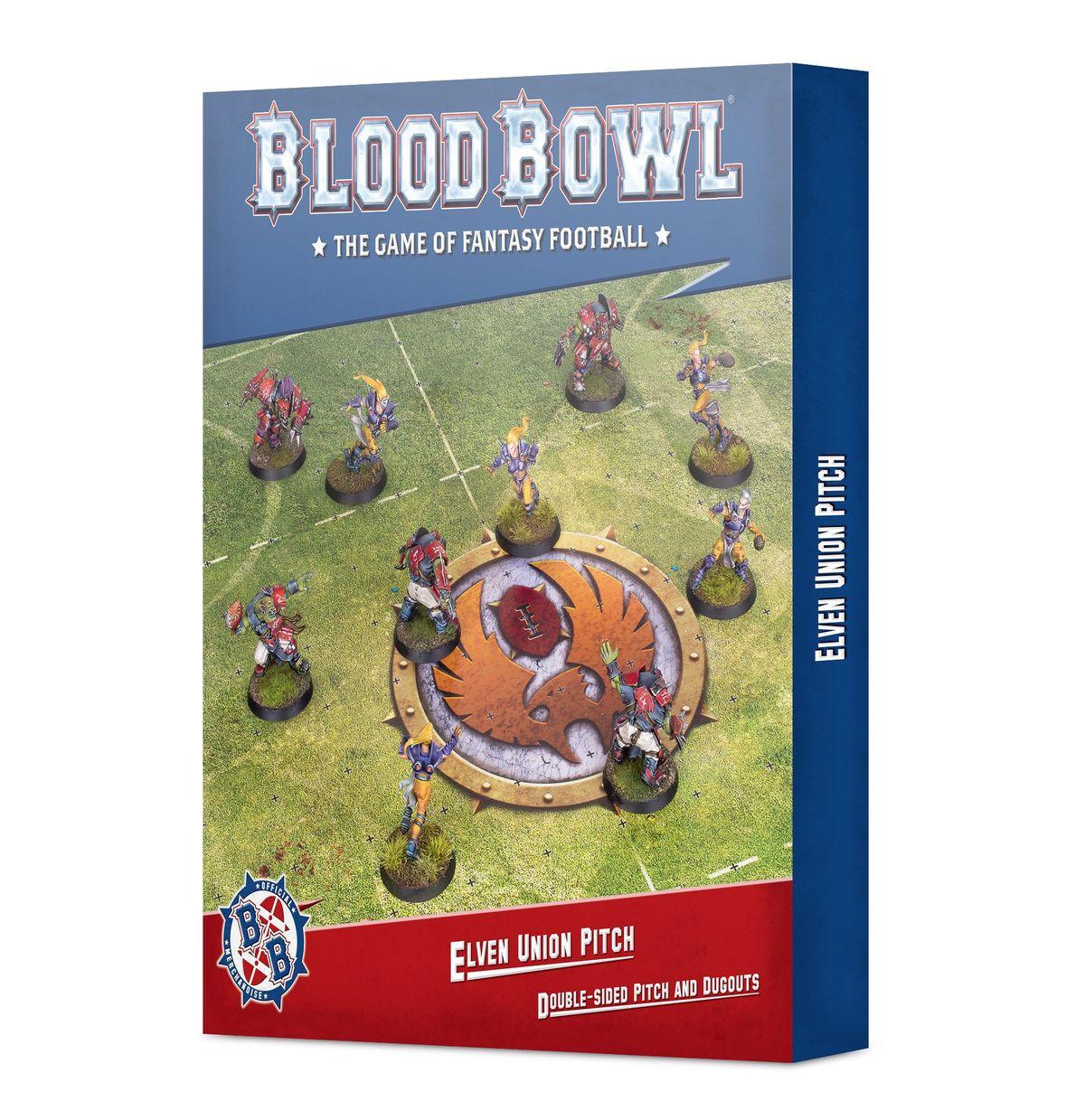 Blood Bowl: Elven Union Pitch & Dugouts Blood Bowl: Elven Union Pitch & Dugouts
