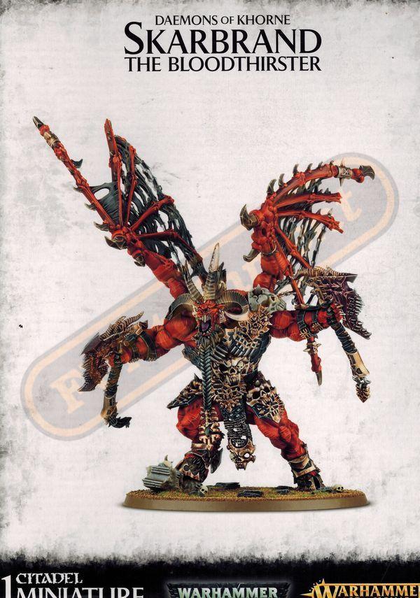 Daemons of Khorne - Skarbrand the Bloodthirster Daemons of Khorne - Skarbrand the Bloodthirster