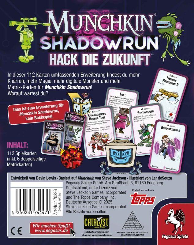 Munchkin Shadowrun: Hack die Zukunft