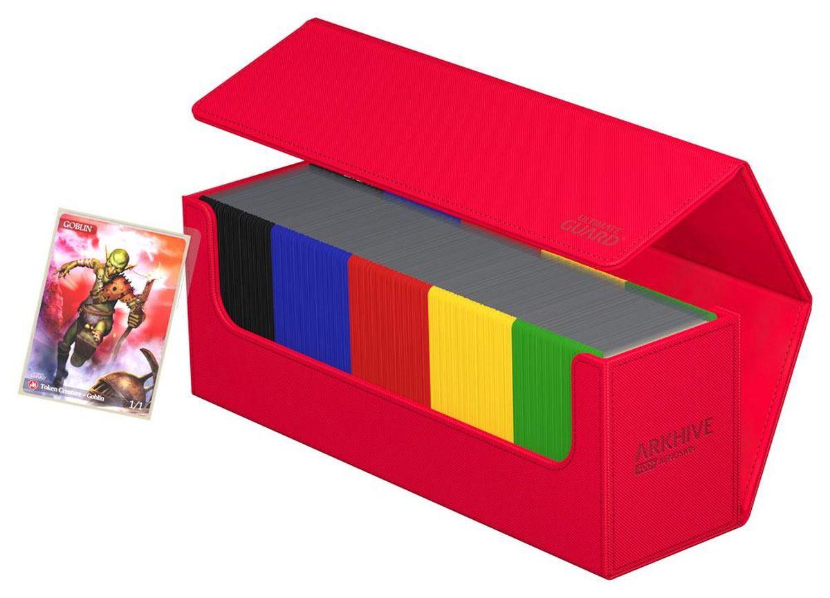 Ultimate Guard Arkhive 400+ XenoSkin Monocolor Red Ultimate Guard Arkhive 400+ XenoSkin Monocolor Red