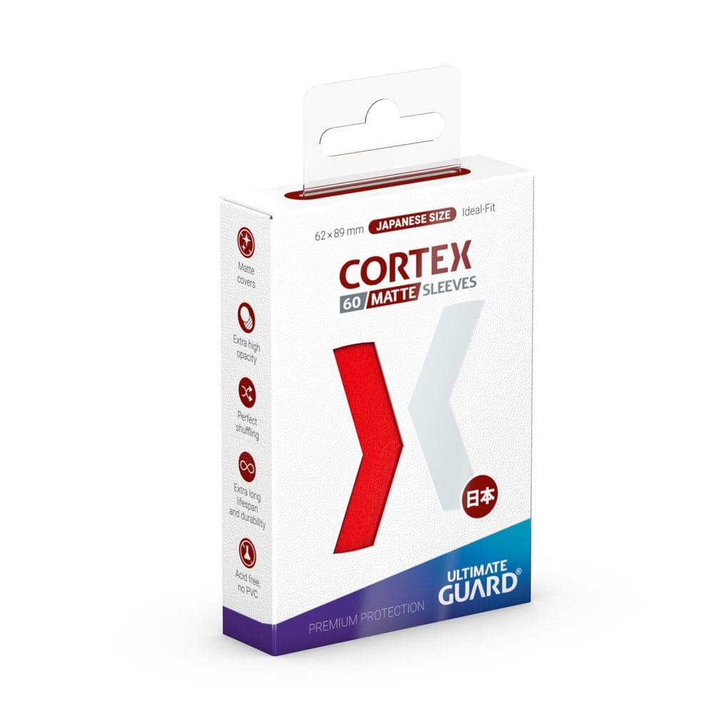 Ultimate Guard Cortex Sleeves Japanische Größe Matt-Rot (60) Ultimate Guard Cortex Sleeves Japanische Größe Matt-Rot (60)