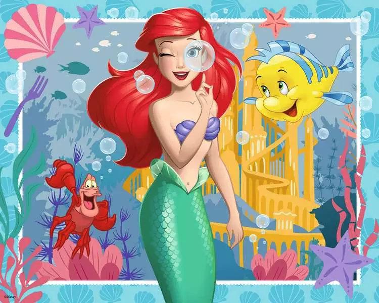 Kinderpuzzle 48 Teile - Disney Prinzessinnen - Prinzessin Arielle