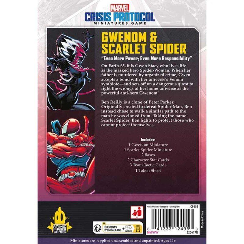 Marvel: Crisis Protocol - Gwenom & Scarlet Spider Marvel: Crisis Protocol - Gwenom & Scarlet Spider