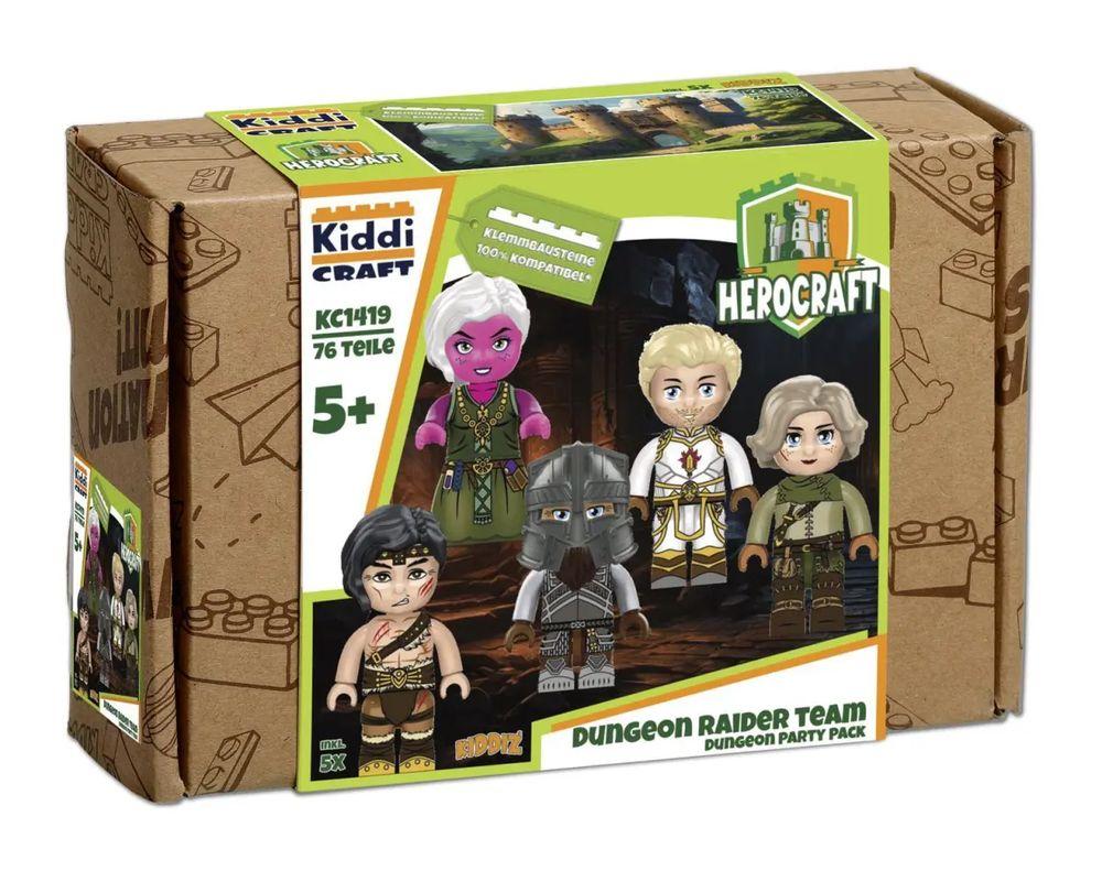 Kiddicraft KC1419 Kiddiz Figuren-Pack: Dungeon Raider