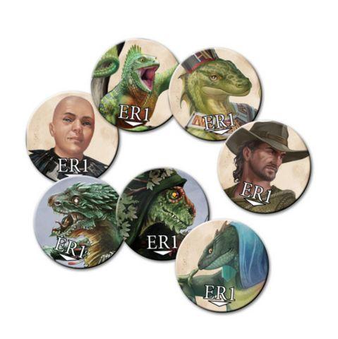 DSA - Acrylmarker-Set - Die Echsensümpfe (Region) DSA - Acrylmarker-Set - Die Echsensümpfe (Region)