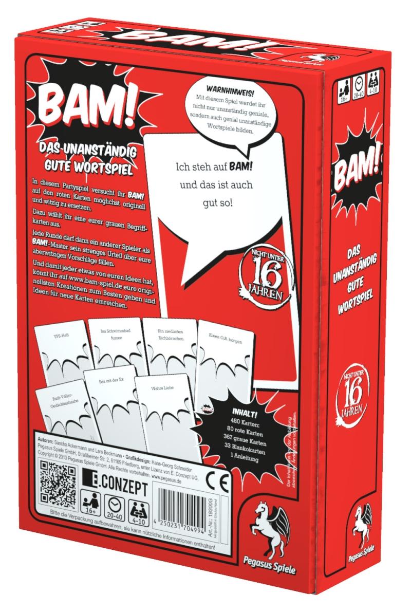 Bam! - Das unanständig gute Wortspiel Bam! - Das unanständig gute Wortspiel