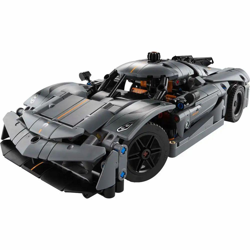 LEGO TECHNIC Königsegg Jesko Absolut Supersportwagen in grau