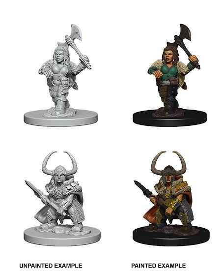 D&D Nolzur's Marvelous Unpainted Minis: Dwarf Female Barbarian