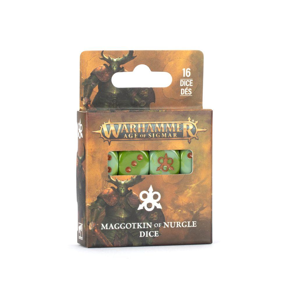 Age of Sigmar: Maggotkin of Nurgle Dice
