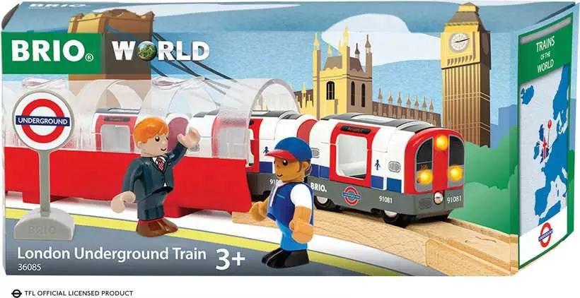 BRIO World Londoner U-Bahn mit Licht und Sound