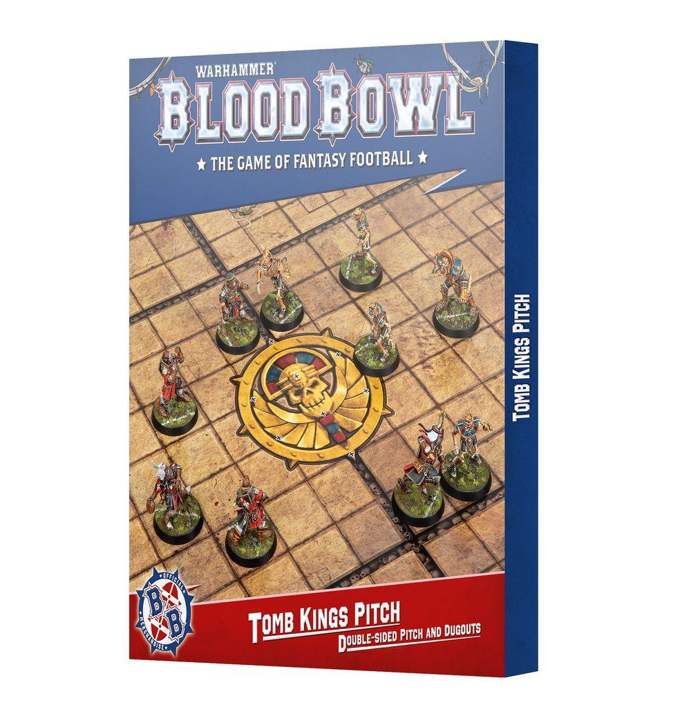 Blood Bowl Tomb Kings Team Pitch & Dugouts