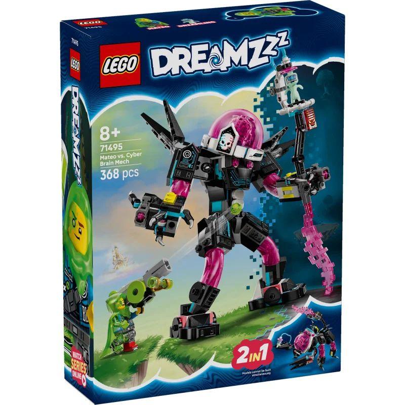 LEGO DREAMZzz Mateo vs. Cyberhirn Mech