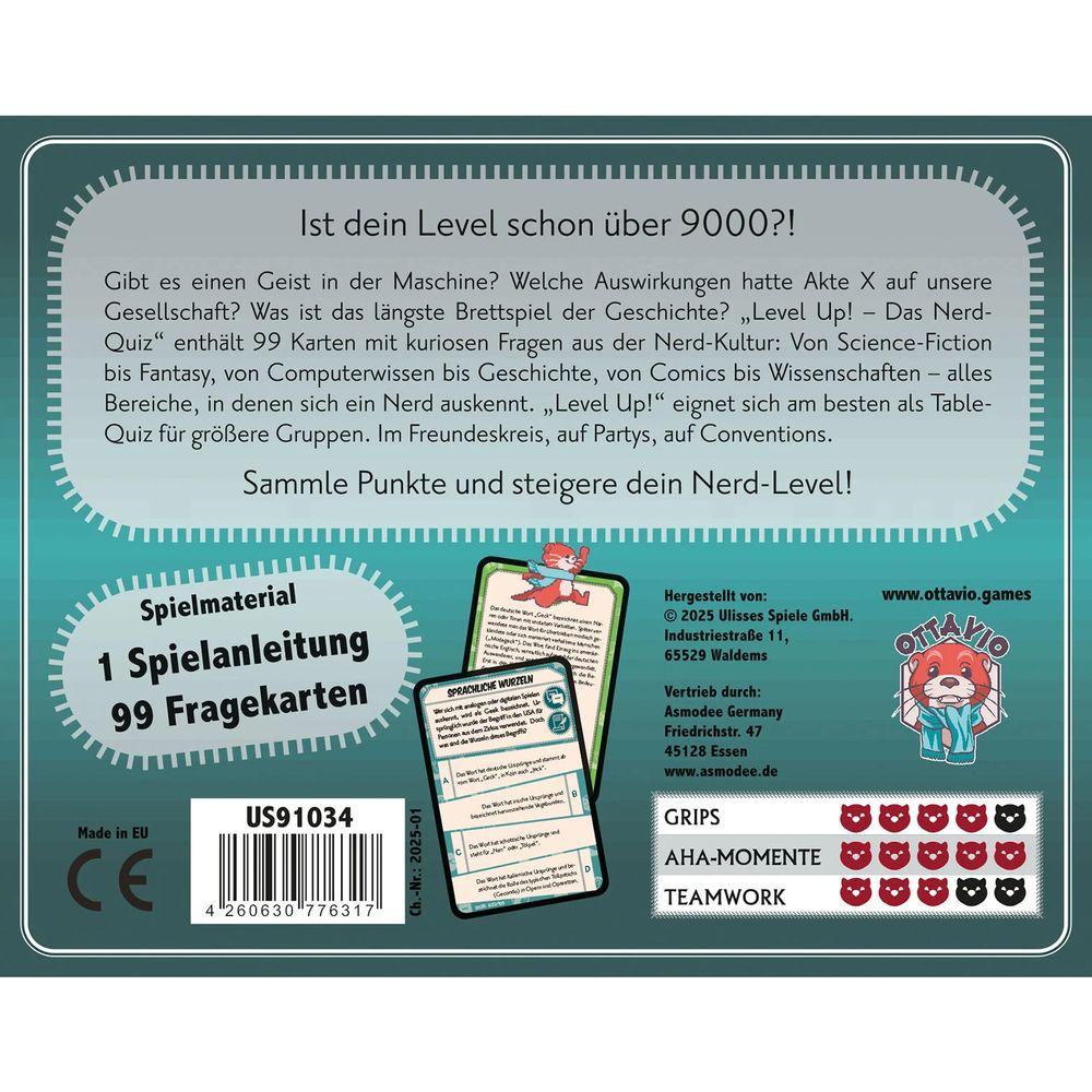 Level Up! Das Nerd-Quiz (2025 Edition) *B-Ware*