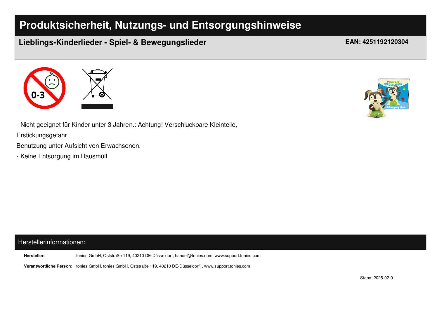 Lieblings-Kinderlieder - Spiel- & Bewegungslieder