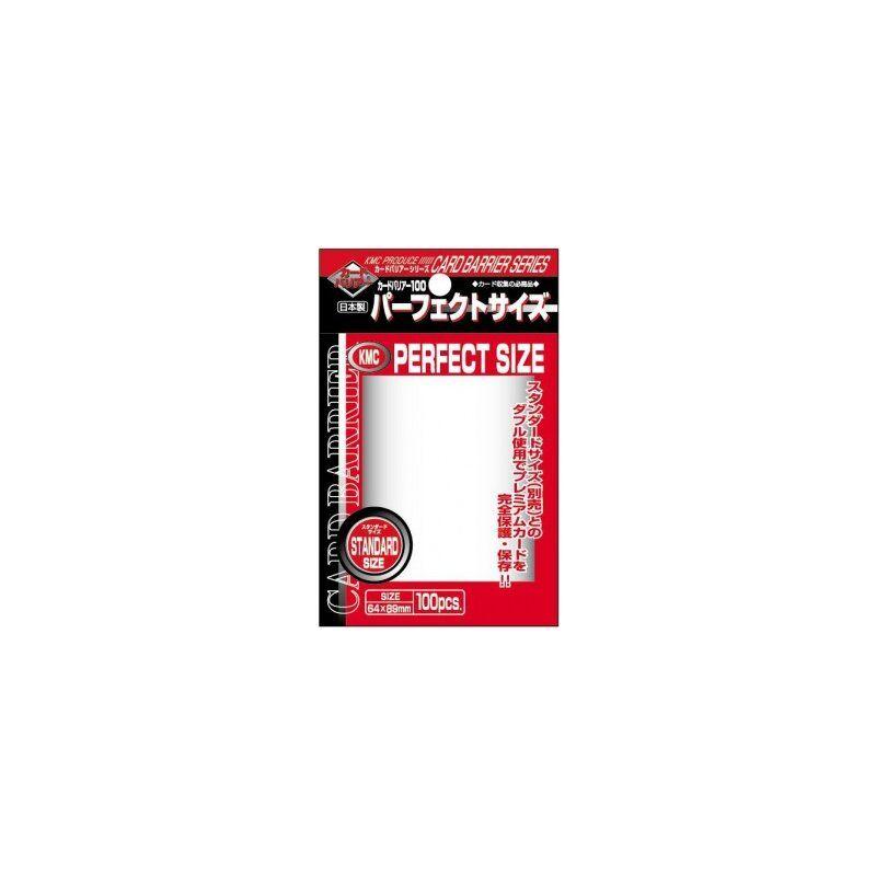 KMC Perfect Size Card Sleeves Clear