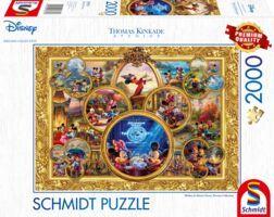 Puzzle:  Disney, Mickey & Minnie, Dream Collage II  (2000 Teile)