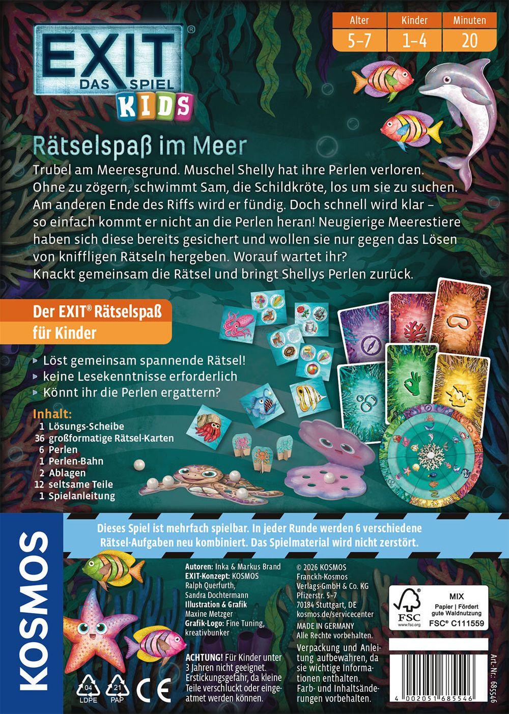 EXIT - Das Spiel - Kids: Rätselspaß im Meer