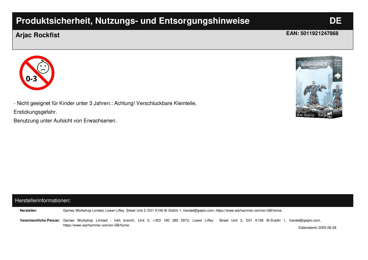 Arjac Rockfist Arjac Rockfist