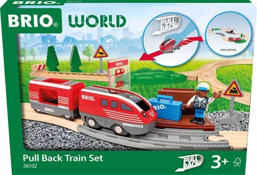 BRIO World Zugset mit Rückziehmotor BRIO World Zugset mit Rückziehmotor