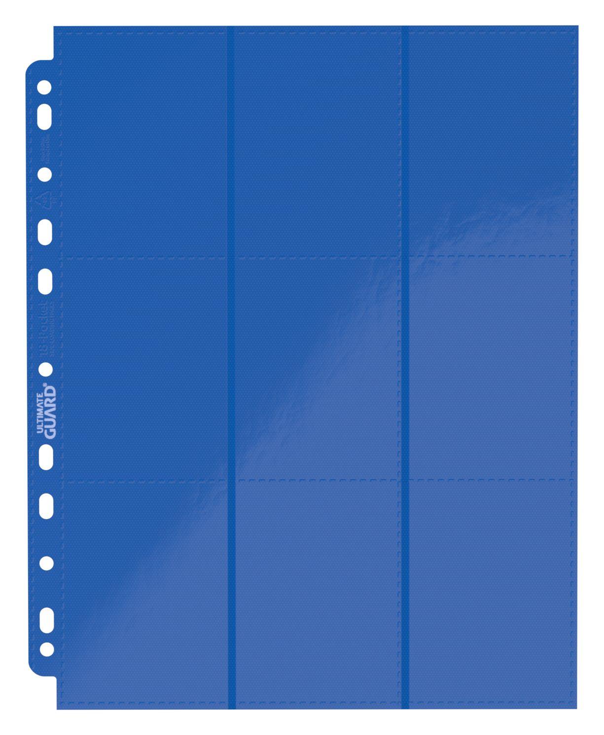 Ultimate Guard 18-Pocket Side-Loading Supreme Pages Standard Size Blau (10) Ultimate Guard 18-Pocket Side-Loading Supreme Pages Standard Size Blau (10)