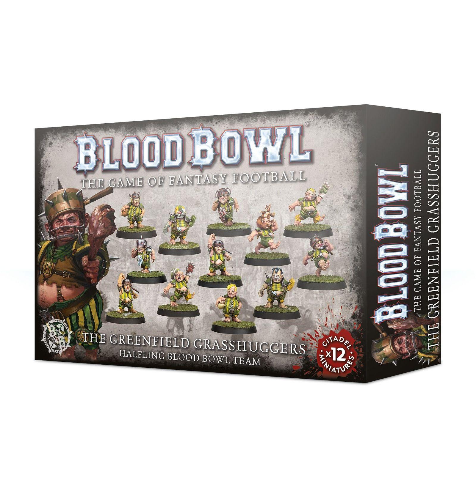 Blood Bowl The Greenfield Grasshuggers - Halfling Team