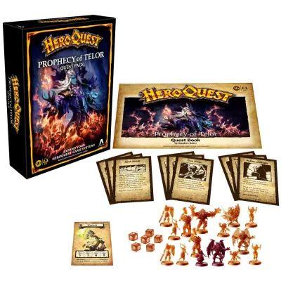 HeroQuest Brettspiel-Erweiterung Die Prophezeiung von Telor Abenteuerpack *Deutsche Version*