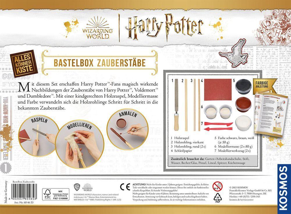 Harry Potter Bastelbox - Zauberstäbe