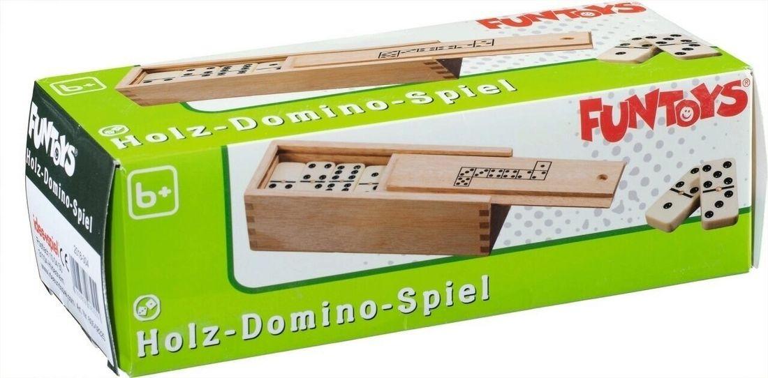 Holz-Domino-Spiel