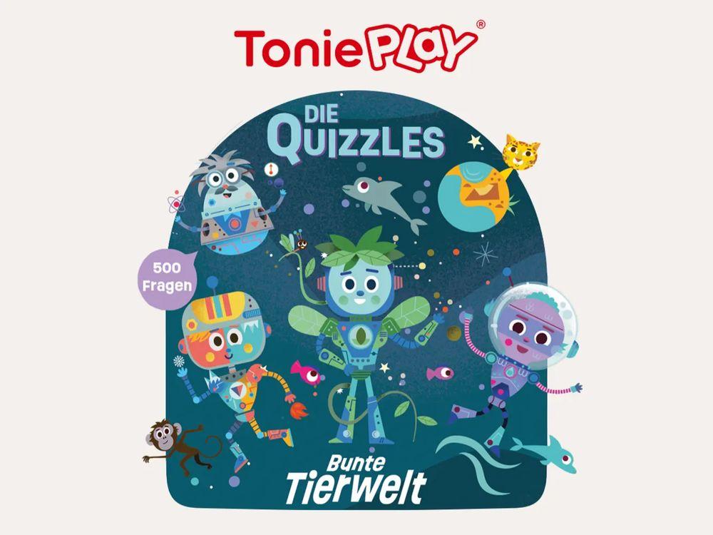 Die Quizzles: Bunte Tierwelt (Tonieplay Game S)