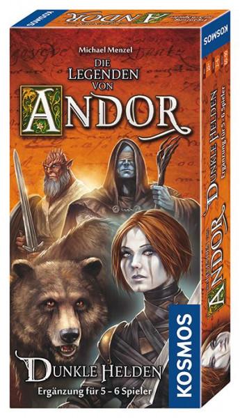 Die Legenden von Andor - Dunkle Helden 5-6 Spieler
