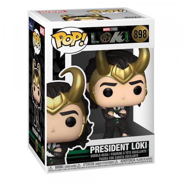Loki POP! Vinyl Figur President Loki 9 cm