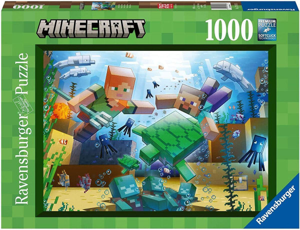 Puzzle: Minecraft Mosaic (1000 Teile)