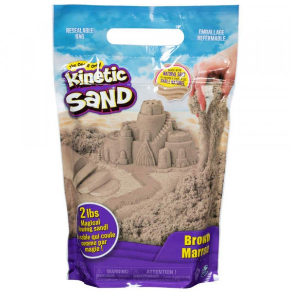 Kinetic Sand Colour Bag Braun (907g)