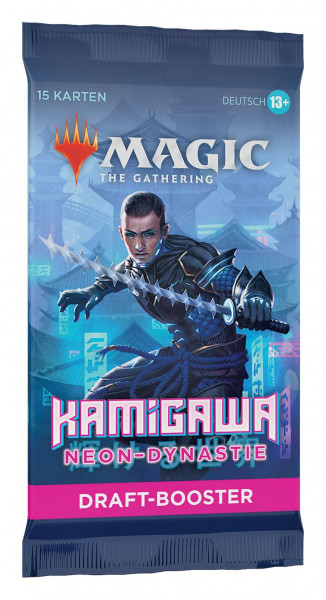 Magic: Kamigawa: Neon Dynasty Draft-Booster deutsch